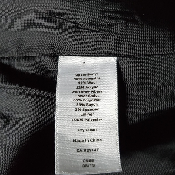 Talbots Sz 14 houndstooth button Blazer jacket E87 - Picture 5 of 7